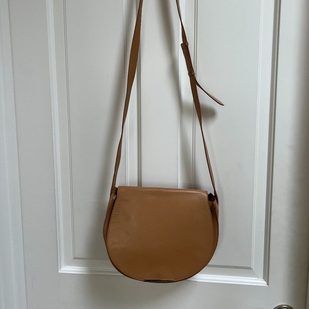 Cuyana Tan Crossbody Bag